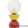 Lampade Da Tavolo>Bizzotto LAMPADA TAV. MALTON SENAPE ROSSO H33