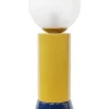 Lampade Da Tavolo>Bizzotto LAMPADA TAV. MALTON SENAPE BLU H47