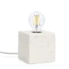 Lampade Da Tavolo>Bizzotto LAMPADA TAV. MANDLA MARMO BIANCO 12X12