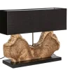 Lampade Da Tavolo>Bizzotto LAMPADA TAV. NAGA NERO H55