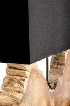 Lampade Da Tavolo>Bizzotto LAMPADA TAV. NAGA NERO H55