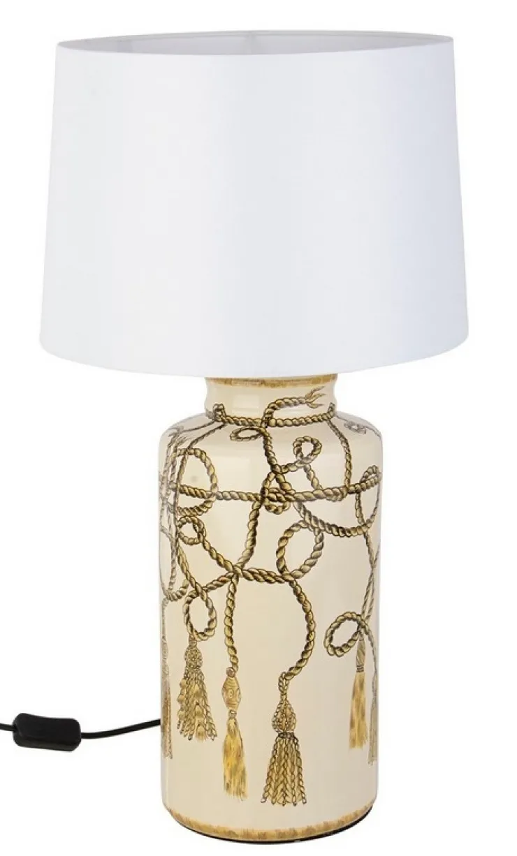 Lampade Da Tavolo>Bizzotto LAMPADA TAV. NAPPA PORC H63