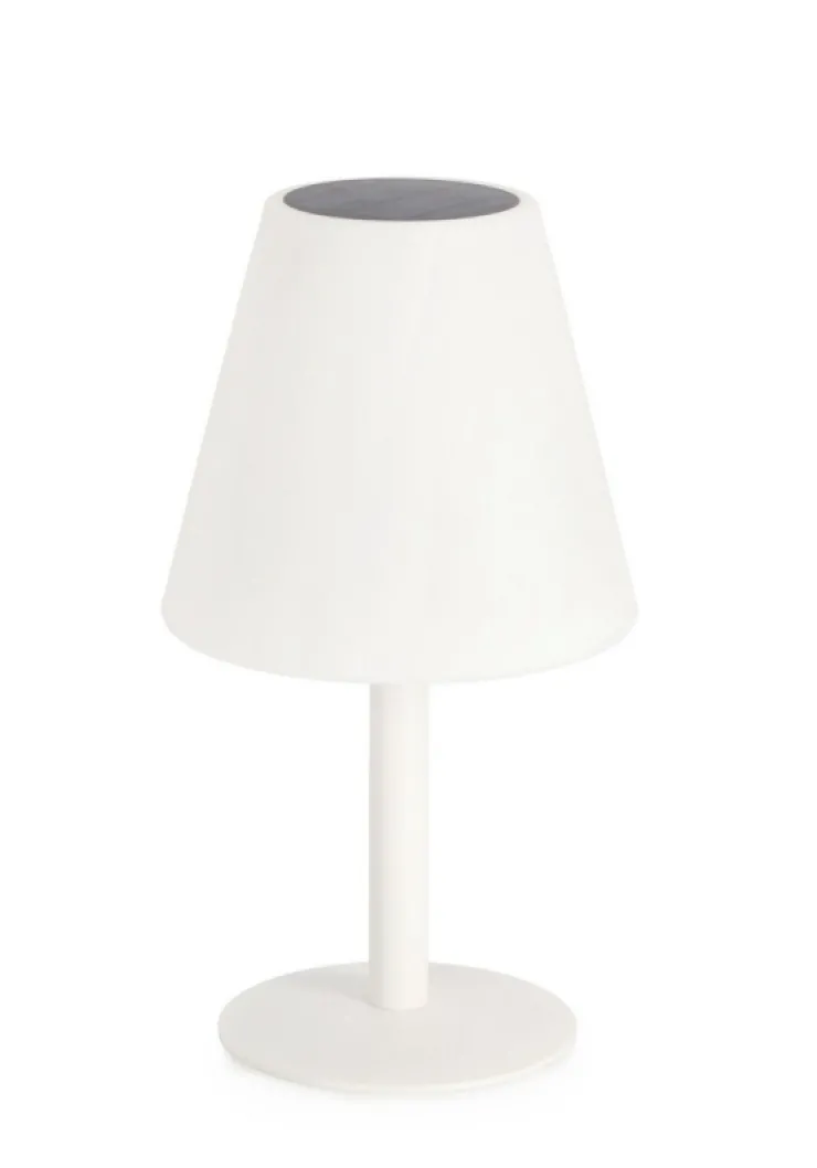 Illuminazione>Bizzotto LAMPADA TAV. SOLAR LED PE BIANCO H36