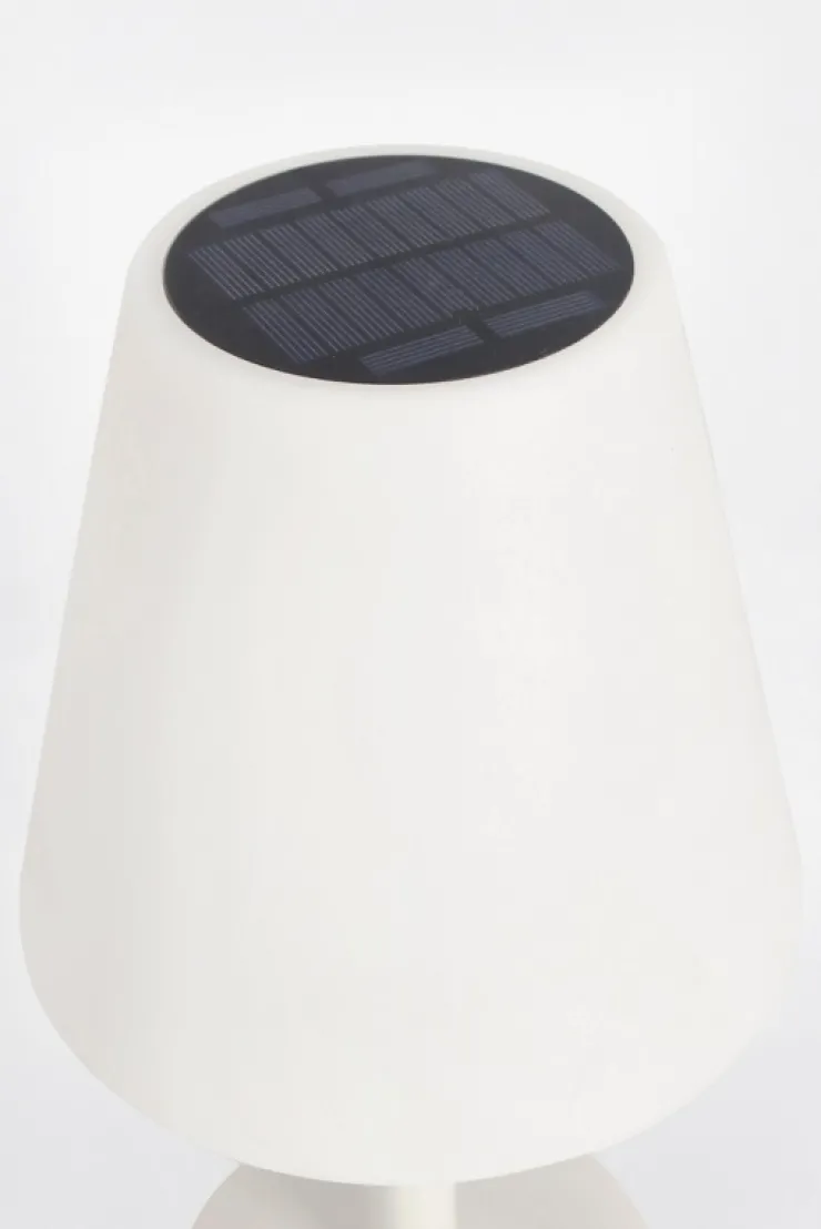 Illuminazione>Bizzotto LAMPADA TAV. SOLAR LED PE BIANCO H36