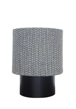 Lampade Da Tavolo>Bizzotto LAMPADA TAV. VARUNI TO NERO MELANGE H39