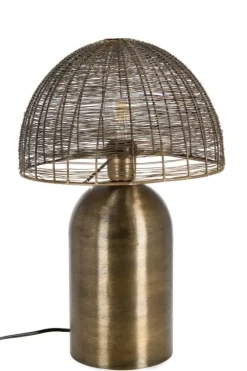Lampade Da Tavolo>Bizzotto LAMPADA TAVOLO INAY DORATO