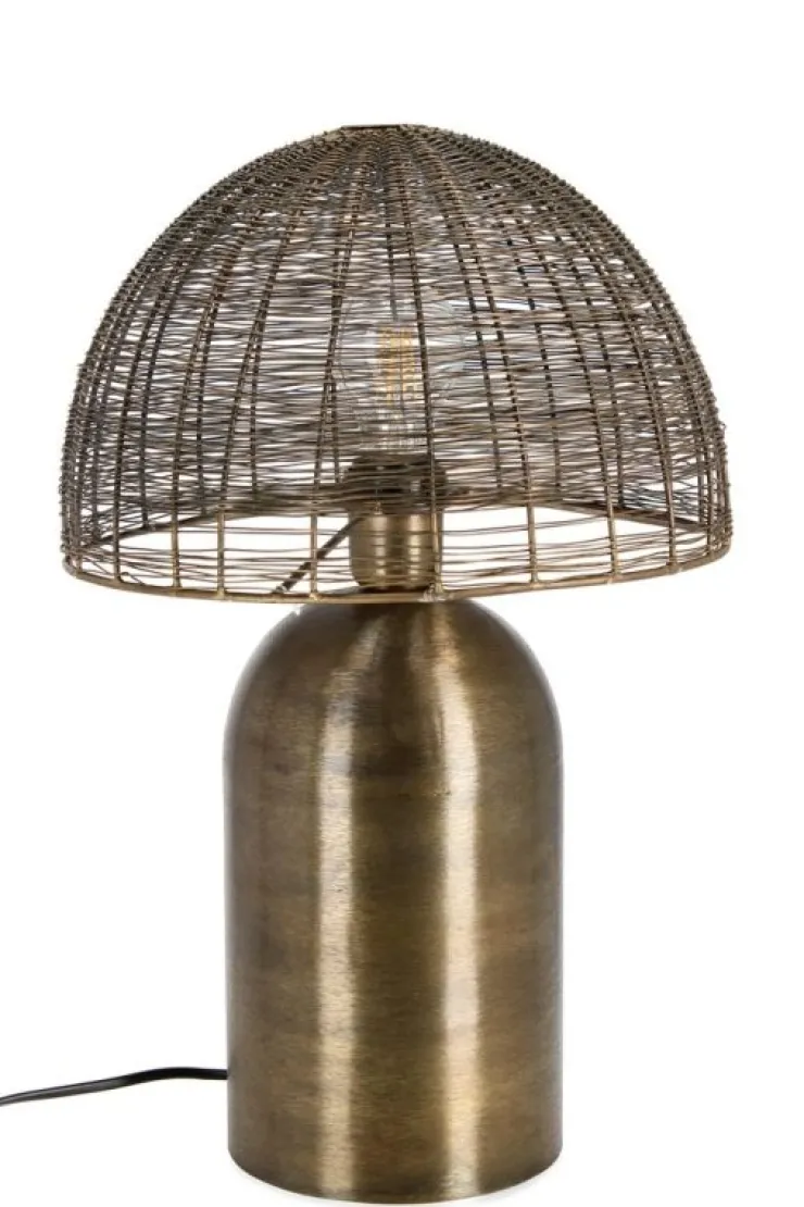 Lampade Da Tavolo>Bizzotto LAMPADA TAVOLO INAY DORATO