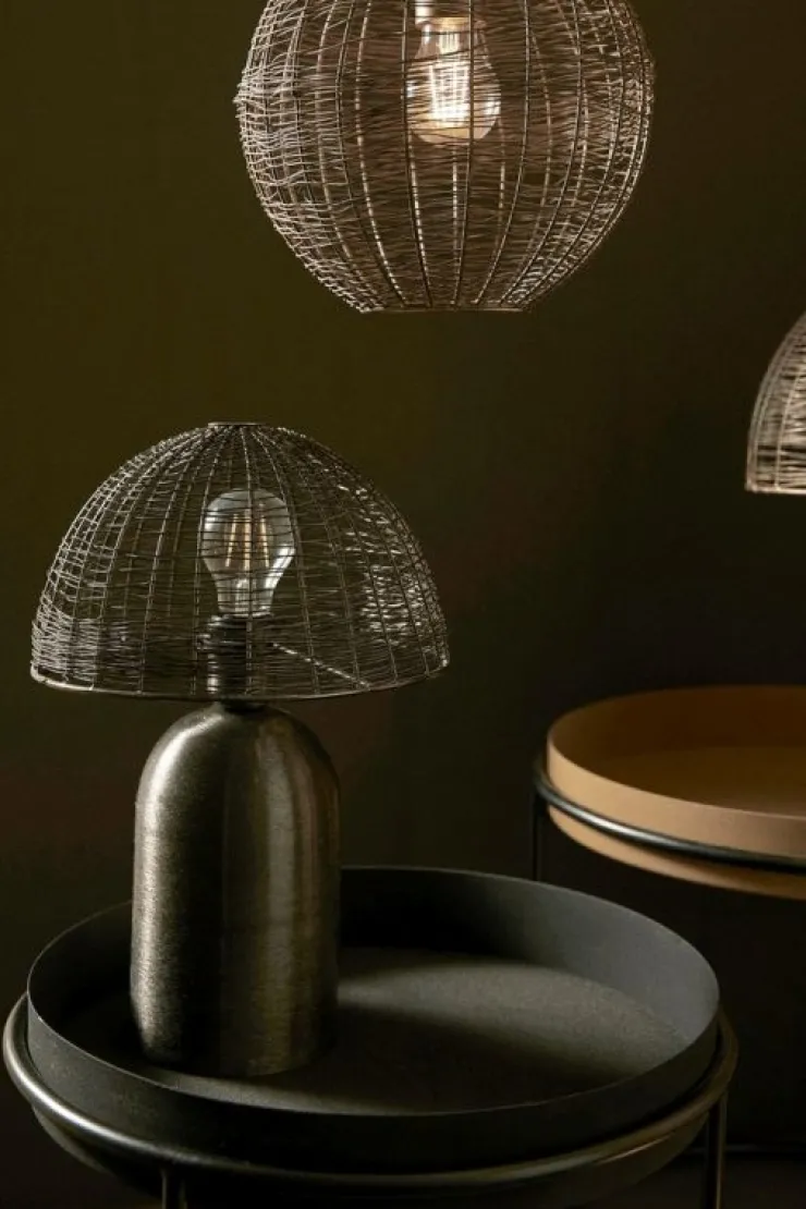 Lampade Da Tavolo>Bizzotto LAMPADA TAVOLO INAY NERO D26