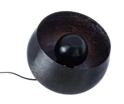 Lampade Da Tavolo>Bizzotto LAMPADA TAVOLO ISHAN NERO L
