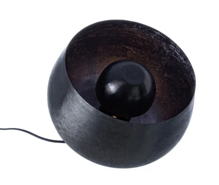 Lampade Da Tavolo>Bizzotto LAMPADA TAVOLO ISHAN NERO L