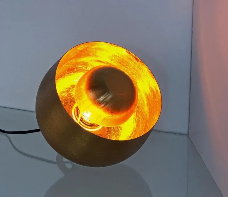Lampade Da Tavolo>Bizzotto LAMPADA TAVOLO ISHAN ORO S