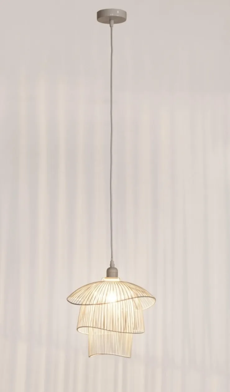 Lampadari>Bizzotto LAMPADARIO CIAD BIANCO H26