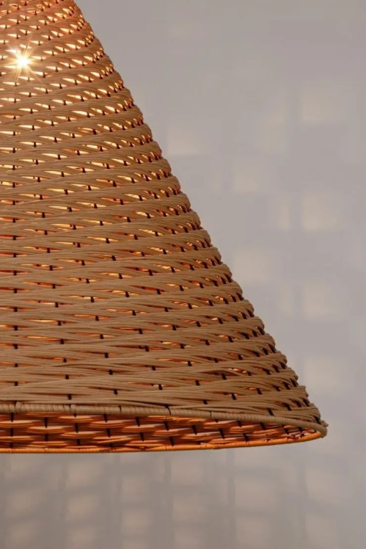 Lampadari>Bizzotto LAMPADARIO GABON MARRONE H46,5