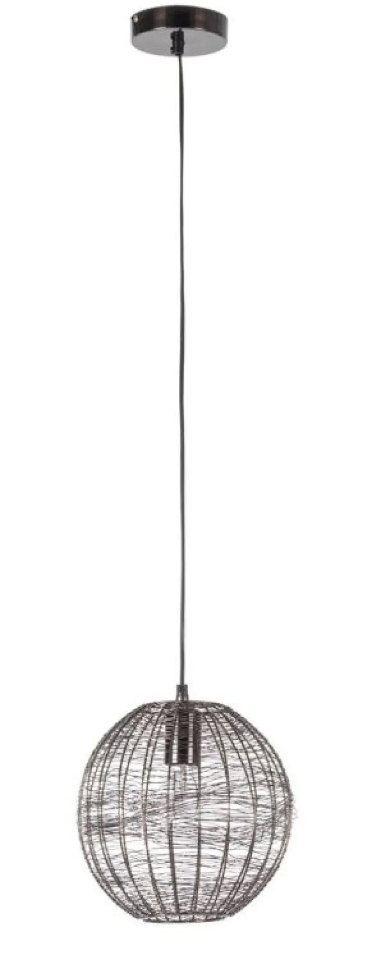 Lampadari>Bizzotto LAMPADARIO INAY TONDO NERO D25