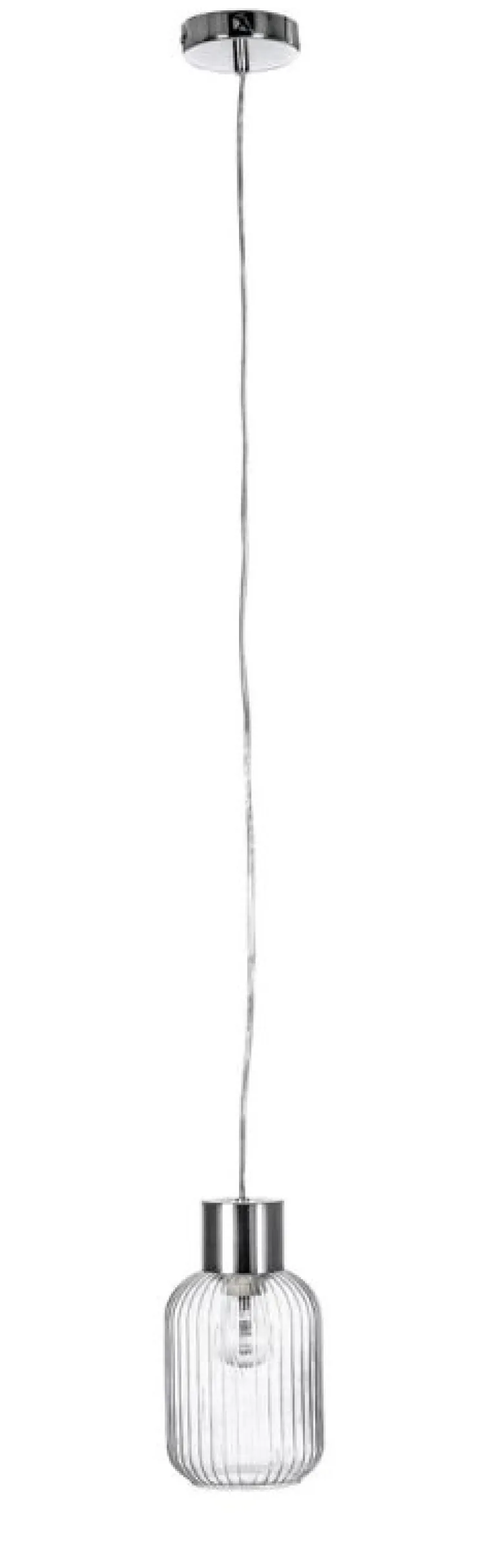 Lampadari>Bizzotto LAMPADARIO 1LUCE SHOWY TRASP-ARGENTO
