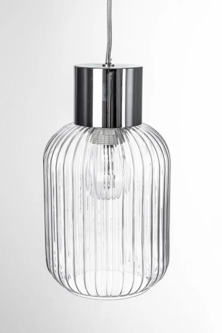 Lampadari>Bizzotto LAMPADARIO 1LUCE SHOWY TRASP-ARGENTO