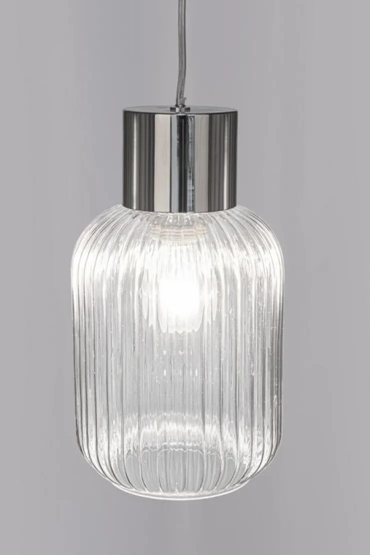 Lampadari>Bizzotto LAMPADARIO 1LUCE SHOWY TRASP-ARGENTO