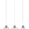 Lampadari>Bizzotto LAMPADARIO 3LUCI SHOWY RETT TRASP-ARG