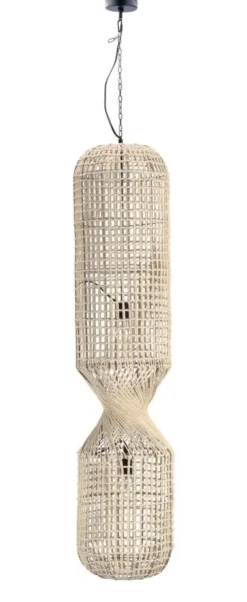 Lampadari>Bizzotto LAMPADARIO MALABO BEIGE H132