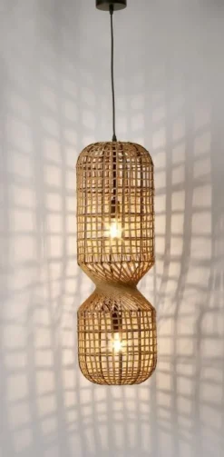 Lampadari>Bizzotto LAMPADARIO MALABO NATURALE H77,5