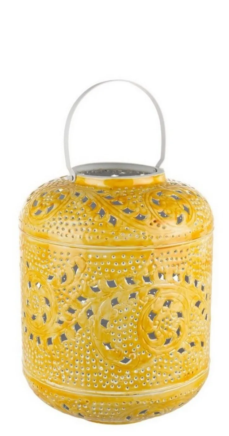 Lanterne>Bizzotto LANTERNA ELEONORE CIL GIALLO S
