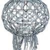 Lanterne>Bizzotto LANTERNA MACRAME GRIGIO H38
