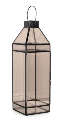 Lanterne>Bizzotto LANTERNA SIWAN 1M VT NERO H52,7