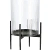 Lanterne>Bizzotto LANTERNA SIWAN VT NERO H40