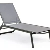 Lettini, Sdraio E Chaise Longue>Bizzotto LETTINO CON RUOTE IN ALLUMINIO ANTRACITE GK52 - CRUISE