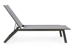 Lettini, Sdraio E Chaise Longue>Bizzotto LETTINO CON RUOTE IN ALLUMINIO ANTRACITE GK52 - CRUISE