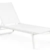 Lettini, Sdraio E Chaise Longue>Bizzotto LETTINO CON RUOTE IN ALLUMINIO BIANCO GK50 - CRUISE