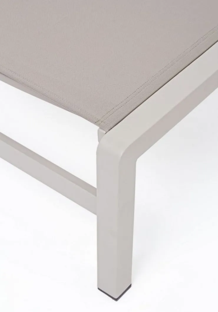 Lettini, Sdraio E Chaise Longue>Bizzotto LETTINO CON RUOTE IN ALLUMINIO IMPILABILE - KONNOR RASTIN