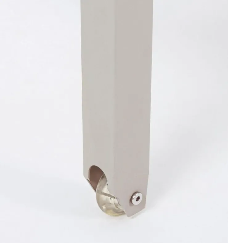 Lettini, Sdraio E Chaise Longue>Bizzotto LETTINO CON RUOTE IN ALLUMINIO IMPILABILE - KONNOR RASTIN