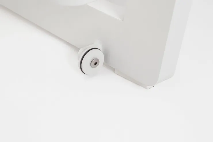 Lettini, Sdraio E Chaise Longue>Bizzotto LETTINO DOPPIO IN ALLUMINIO BIANCO WG20 - INFINITY