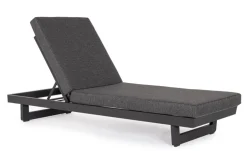 Lettini, Sdraio E Chaise Longue>Bizzotto LETTINO IN ALLUMINIO ANTRACITE WG21 - INFINITY