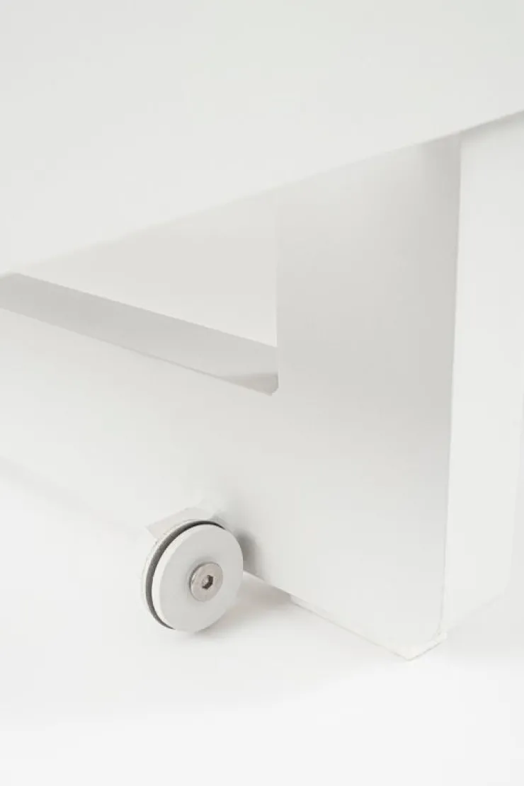 Lettini, Sdraio E Chaise Longue>Bizzotto LETTINO IN ALLUMINIO BIANCO WG20 - INFINITY