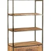 Librerie>Bizzotto LIBRERIA IN LEGNO 2 CASSETTI - ELMER