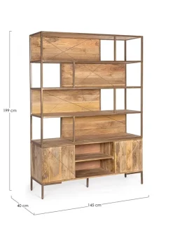 Librerie>Bizzotto LIBRERIA IN LEGNO - JAIDEV