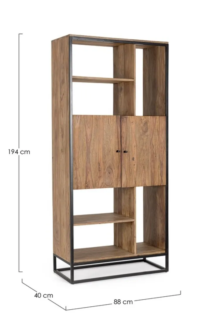 Librerie>Bizzotto LIBRERIA IN LEGNO SHEESHAM - NARTAN