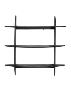 Mensole E Pensili>Bizzotto MENSOLA 3P WESTWOOD NERO