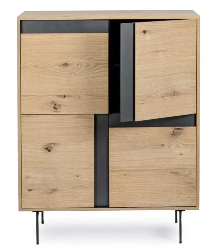 Credenze>Bizzotto MOBILE ALTO IN LEGNO - STANWOOD