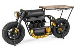 Carrelli Ed Espositori>Bizzotto MOBILE BAR IN ACCIAIO - MOTO SPEED