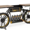 Carrelli Ed Espositori>Bizzotto MOBILE BAR IN ACCIAIO - MOTO EPIC