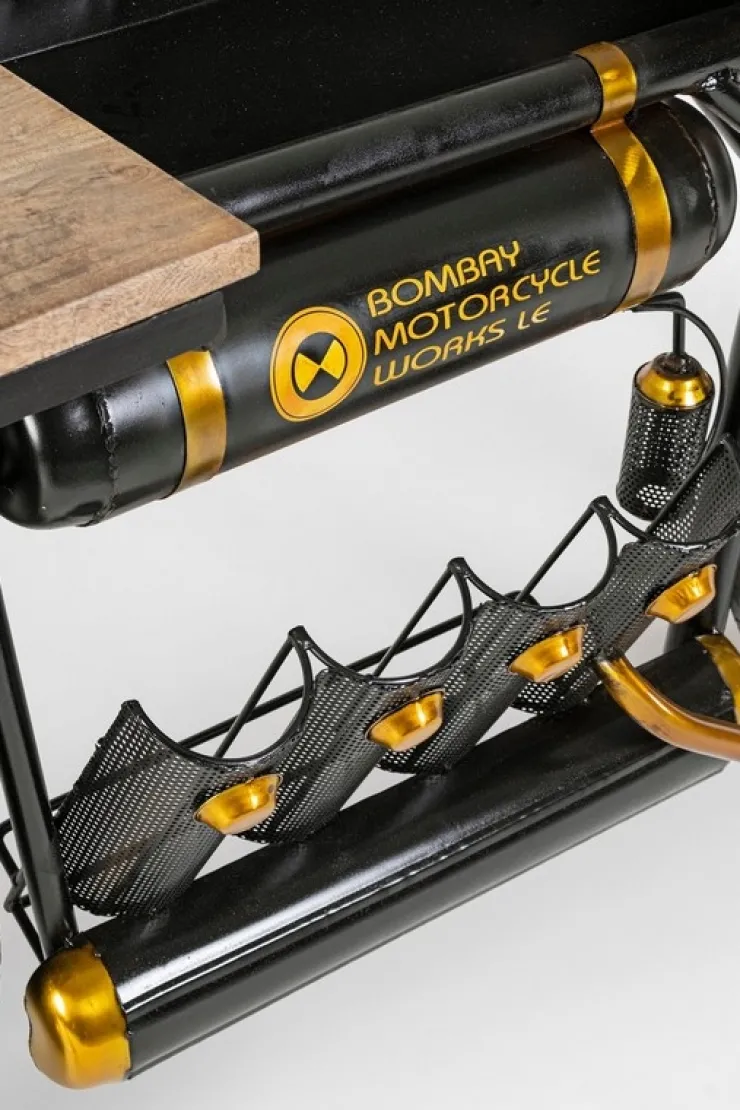 Carrelli Ed Espositori>Bizzotto MOBILE BAR IN ACCIAIO - MOTO EPIC