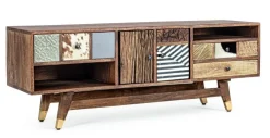 Porta Tv E Mobili Bassi>Bizzotto MOBILE IN LEGNO - DHAVAL