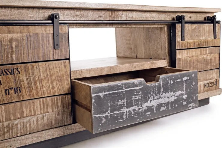 Porta Tv E Mobili Bassi>Bizzotto MOBILE IN LEGNO - TUDOR