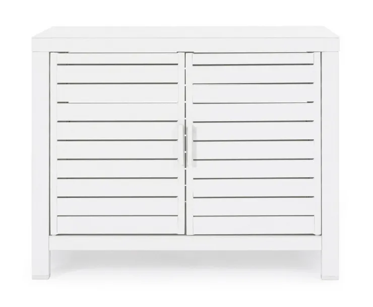 Carrelli E Bauli>Bizzotto MOBILE OUTDOOR 2 ANTE BIANCO YK11 - ATLANTIC