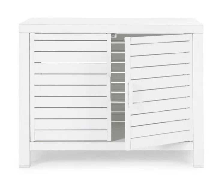 Carrelli E Bauli>Bizzotto MOBILE OUTDOOR 2 ANTE BIANCO YK11 - ATLANTIC