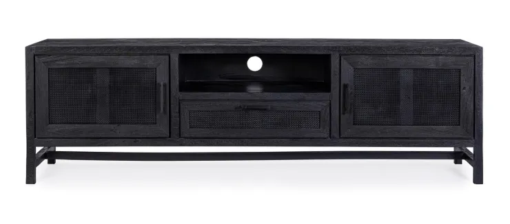Porta Tv E Mobili Bassi>Bizzotto MOBILE PORTA TV 1 CASSETTO IN LEGNO - WESTON