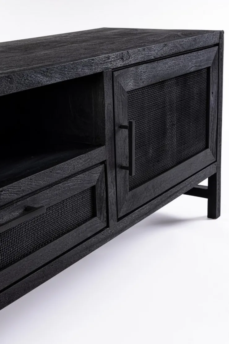 Porta Tv E Mobili Bassi>Bizzotto MOBILE PORTA TV 1 CASSETTO IN LEGNO - WESTON